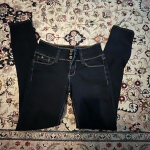 Dark blue skinny